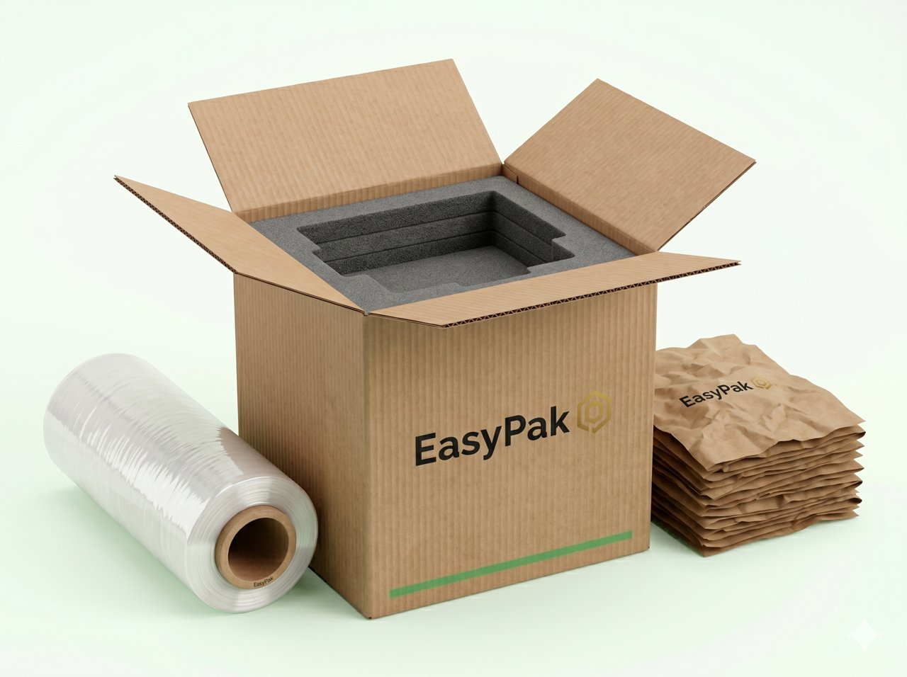 Protective foam inserts and heavy-duty industrial packaging